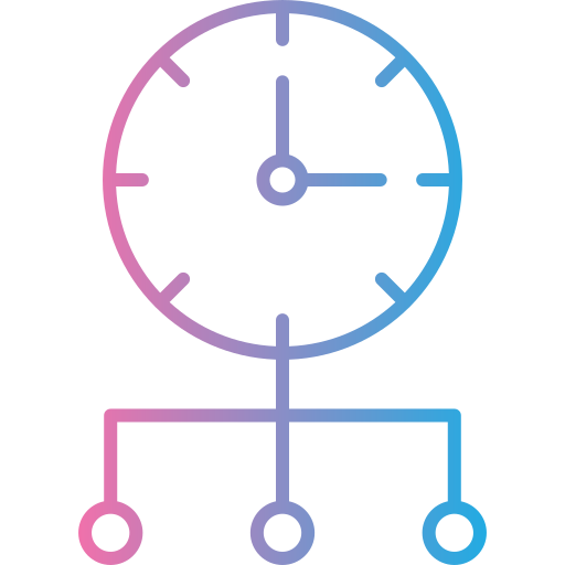 optimisation du temps Generic Gradient Icône