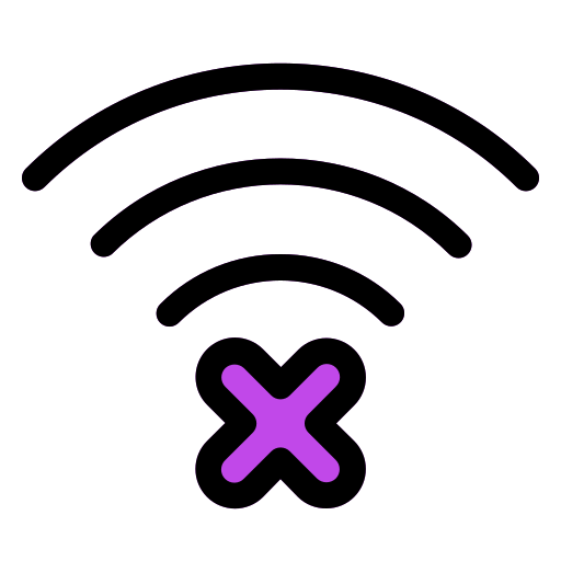 Wifi Generic Outline Color icon