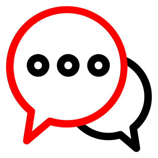 Chat Generic Outline Color icon