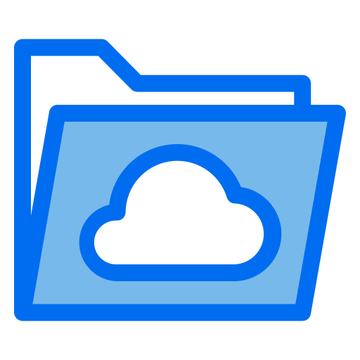 雲 Generic Blue icon