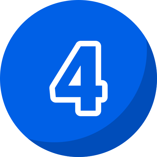 4番 Generic Flat icon