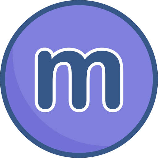 편지 m Generic Outline Color icon