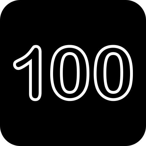 100 Generic Glyph Icône