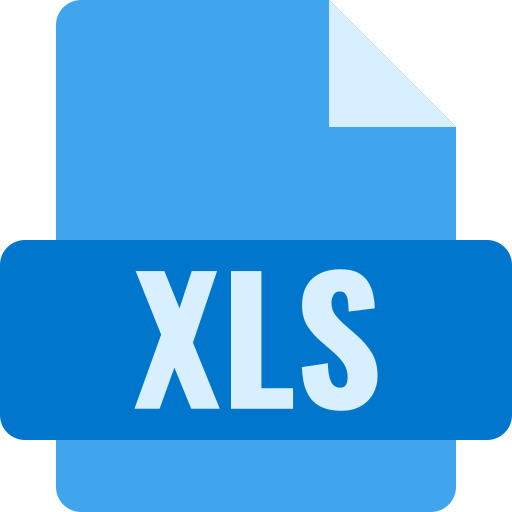 xls Generic Blue иконка