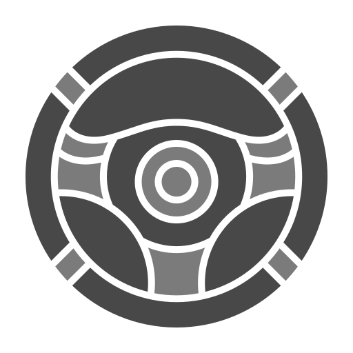 Steering Wheel Generic Grey icon