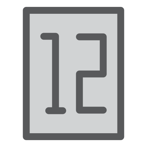 Twelve Generic color lineal-color icon