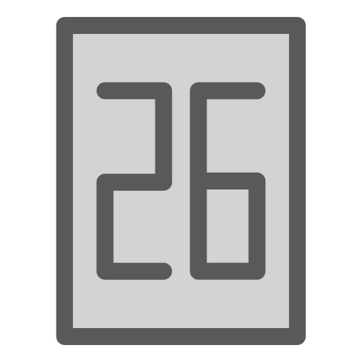 Twenty six Generic color lineal-color icon