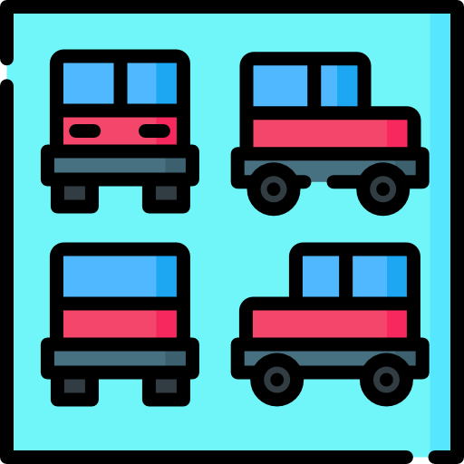 Truck Special Lineal color icon