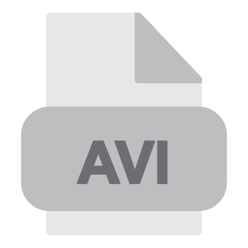 avi-datei Generic color fill icon