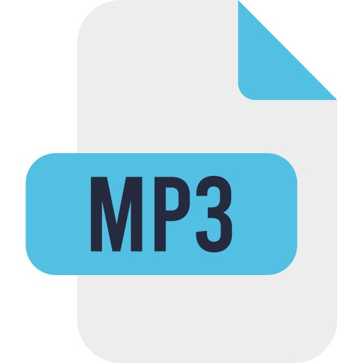 mp3 Generic color fill иконка