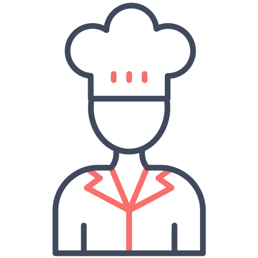 Chef Generic color outline icon