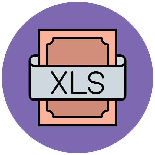 xls Generic color lineal-color icon