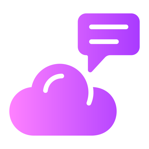 Chat Generic Flat Gradient icon