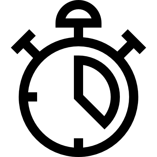 alarme Basic Straight Lineal Ícone