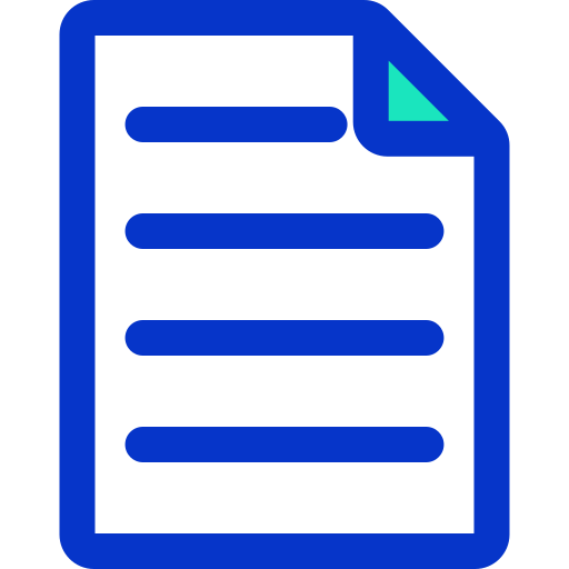 Document Generic color lineal-color icon