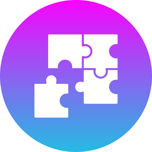 puzzle Generic gradient fill icon