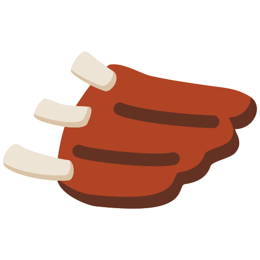 Rib Generic color fill icon