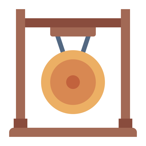 gong Generic Flat icon