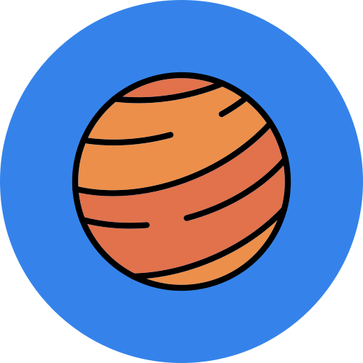 jupiter Generic Outline Color icon