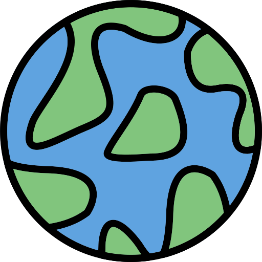 planet Generic Outline Color icon