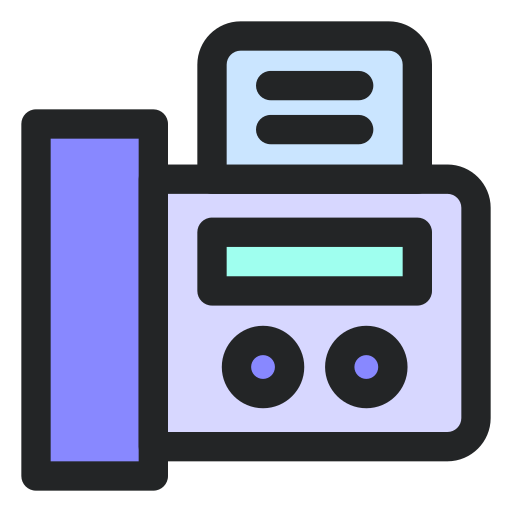 fax Generic color lineal-color icon