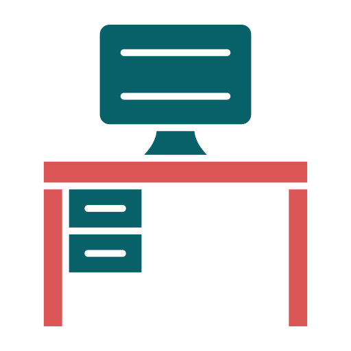 Desk Generic color fill icon