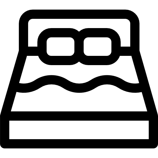 lit Basic Rounded Lineal Icône