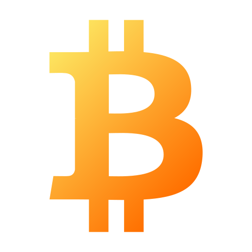 bitcoin Generic gradient fill icoon