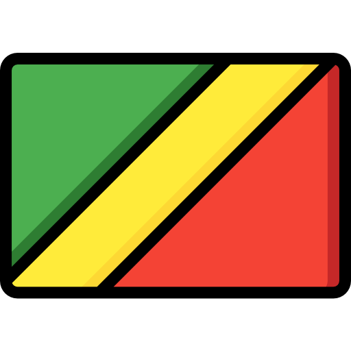 コンゴ共和国 Basic Miscellany Lineal Color icon