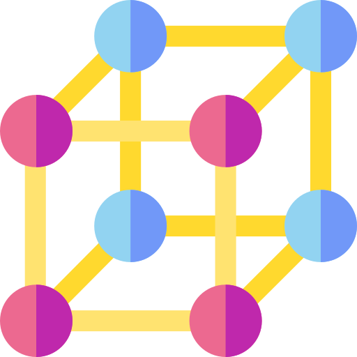 würfel Basic Rounded Flat icon