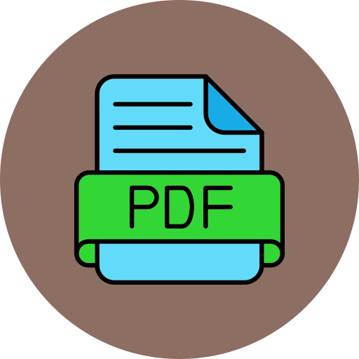 pdf Generic color lineal-color icon