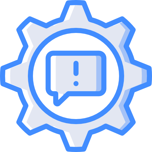 Chat Basic Miscellany Blue icon