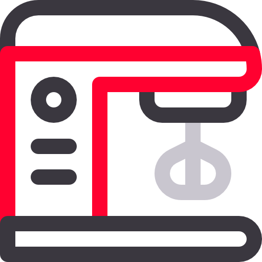 Mixer Basic Rounded Lineal Color icon