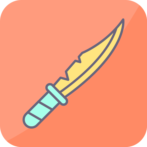 messer Generic color lineal-color icon