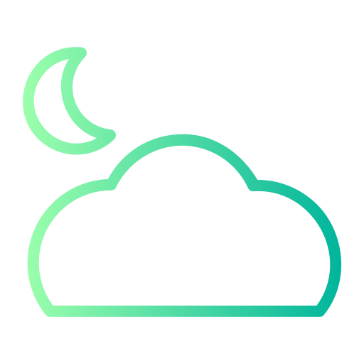 Weather Generic gradient outline icon