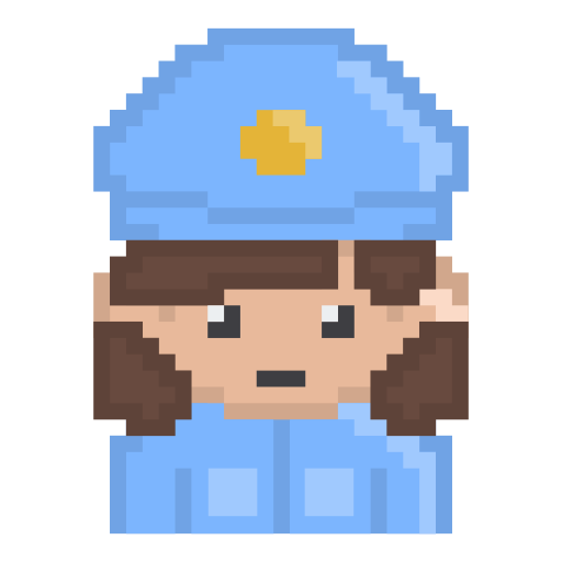 Police Generic color fill icon