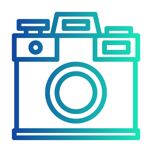 Camera Generic gradient outline icon