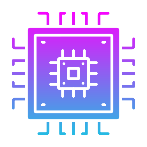 microchip Generic gradient fill icona