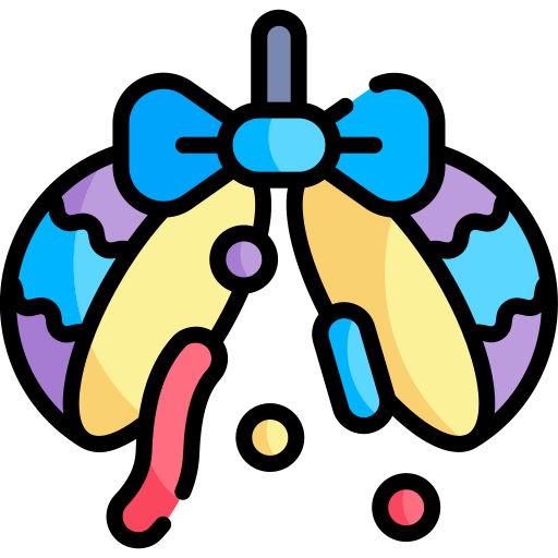 pinata Kawaii Lineal color icon