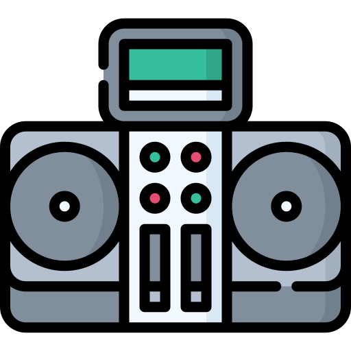 DJ Special Lineal color icon