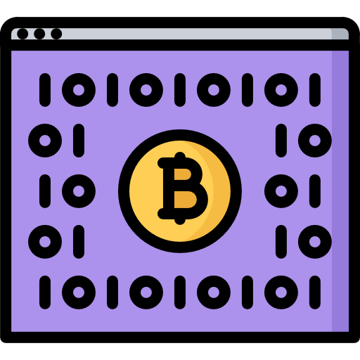 bitcoin Coloring Color icon