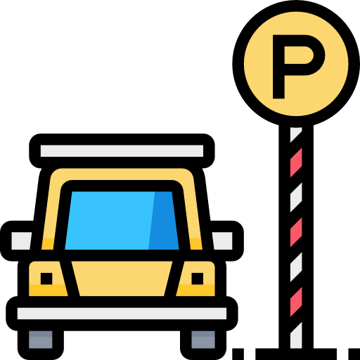 parcheggio Meticulous Lineal Color icona