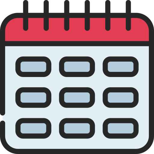 kalender Juicy Fish Soft-fill icon