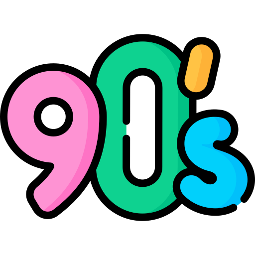 90er jahre Special Lineal color icon