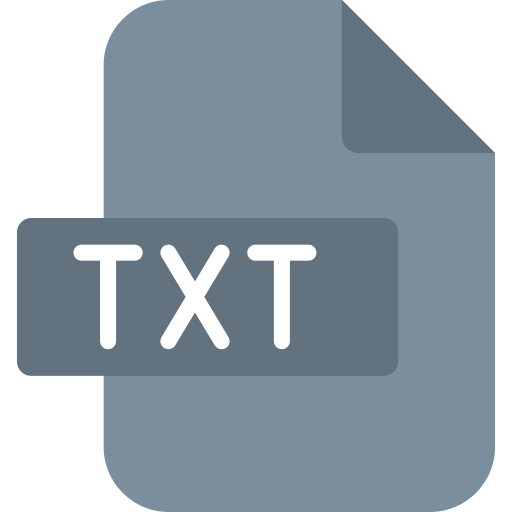 txt Generic color fill icon