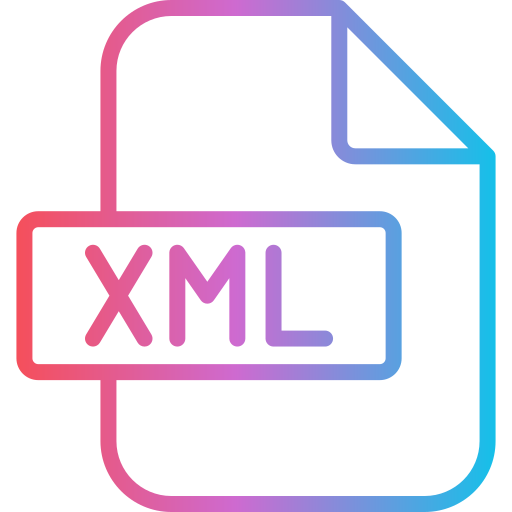 xml Generic gradient outline icon