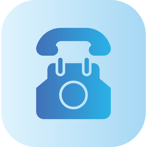 Telephone Generic gradient fill icon