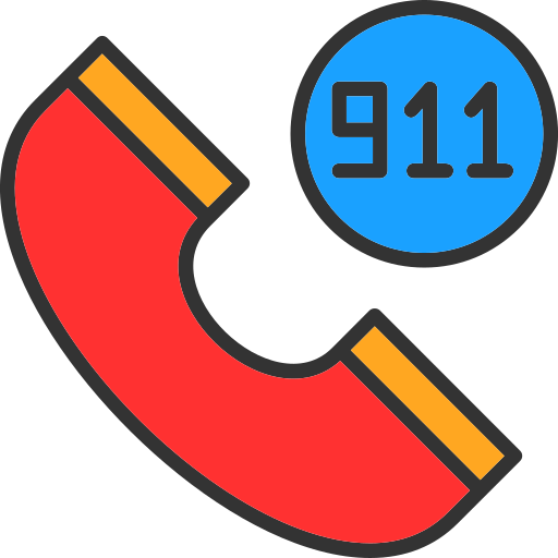 911 Generic color lineal-color icon