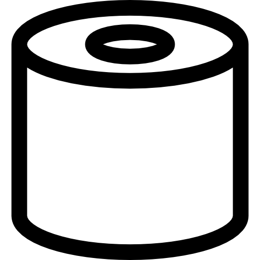 tecido Basic Rounded Lineal Ícone