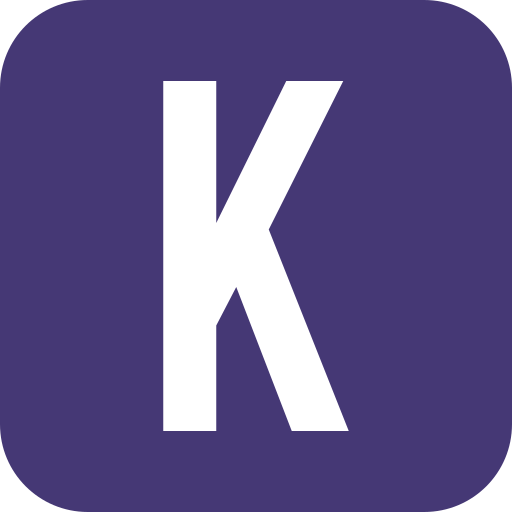 buchstabe k Generic color fill icon